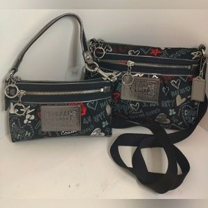 Coach Crossbody and Wristlet